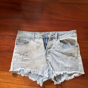 Jean High Rise Shorts